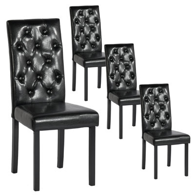 Kaarlo 47cm H Tufted Upholstered Parsons Chair