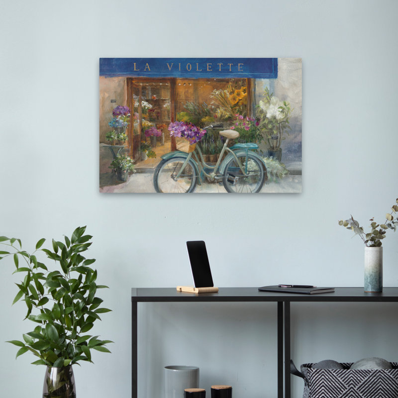 Bicyclettes et vélos La Violette Grand Art, H 16 po x l 24 po