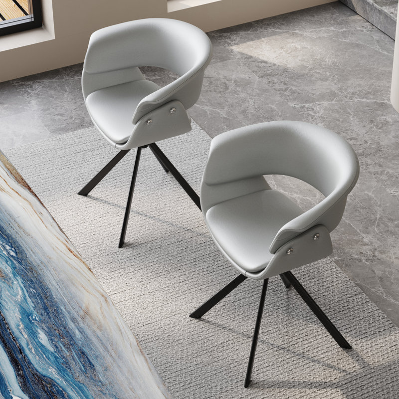Chaises de salle à manger rembourrées Modern