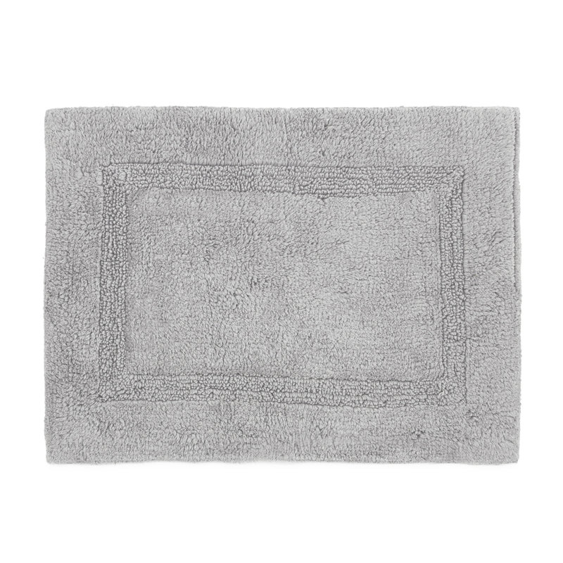 Martex Basic Bath Rug, Light Gray