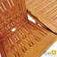 Sun Flair 4 - Person Wood Patio Dining Set with Oval Table