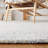 Zachary Handmade Tufted Wool Blue/Ivory Area Rug-1404517343