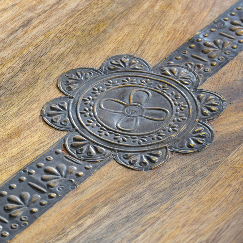 Loon Peak® Cunnup Walnut Wood Tray