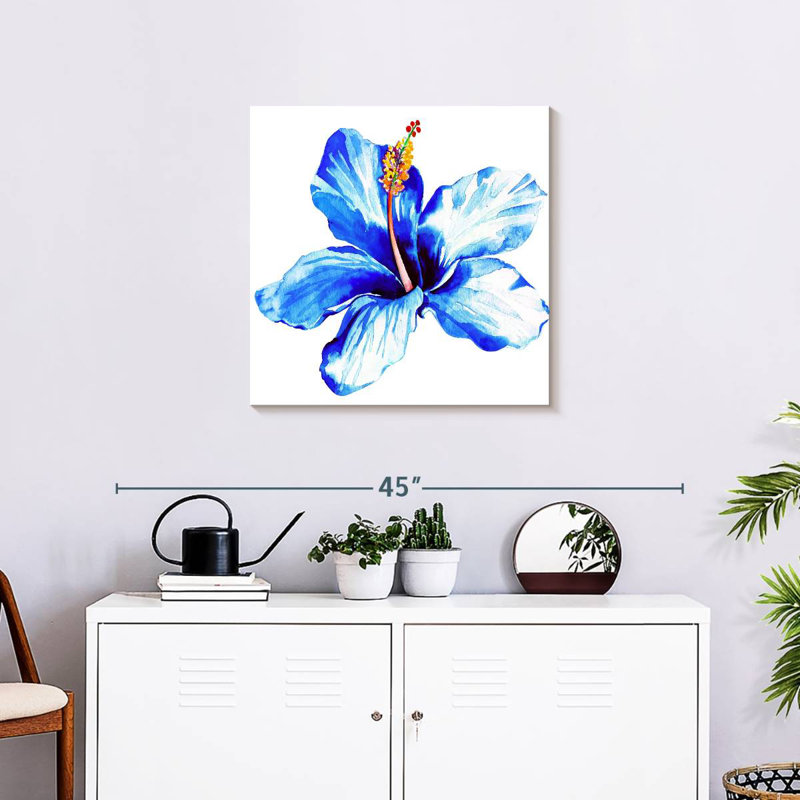 Hibiscus bleu vibrant Harnek, H 24 po x l 24 po