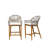 Bar Stools Set Of 2 With Arm And Backrest