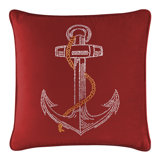 Anchor Throw Pillow