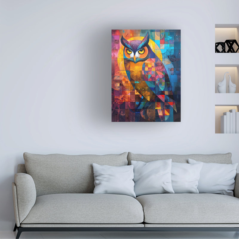 Art sur toile «olog hologro », H 19 po x l 14 po