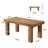 63'' Solid Wood Rectangle Computer Desk