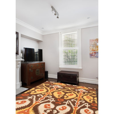 Tapis rectangulaire en laine 5 pi 5 po x 7 pi 5 po Jaylanis