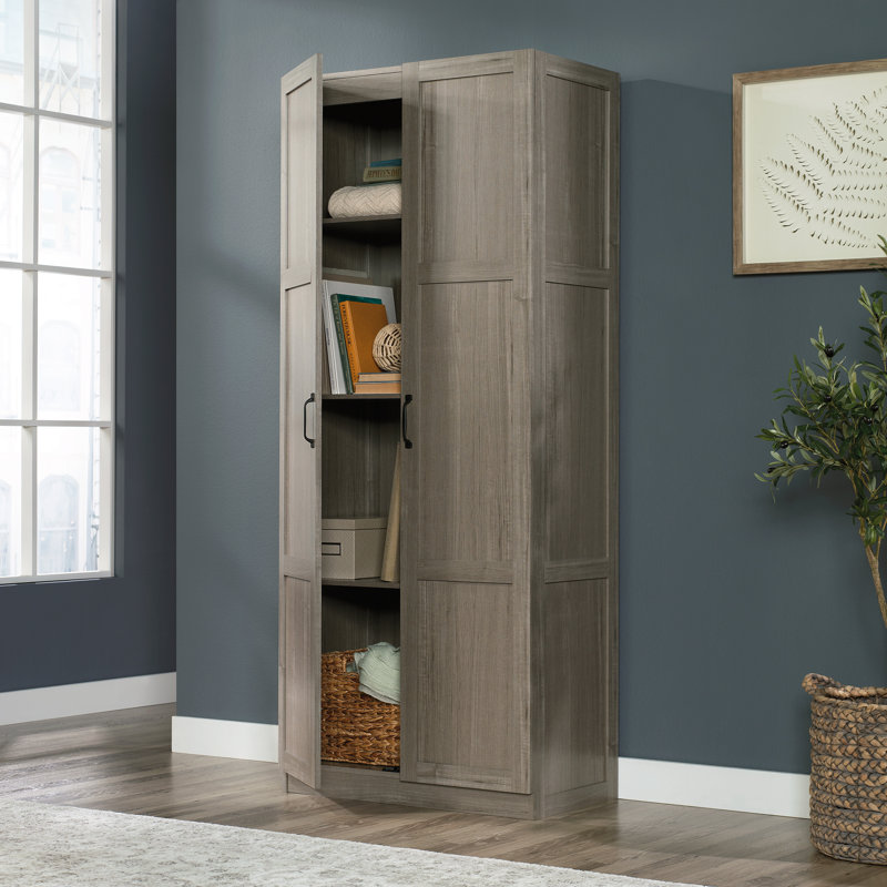 Elborough Storage Cabinet, Silver Sycamore
