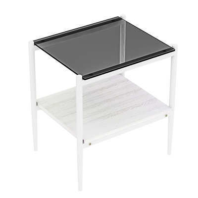 Ensemble de 3 tables basses et tables de bout
