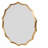 D40"Round Sunburst Wall Mirror,Wall Decor Mirror