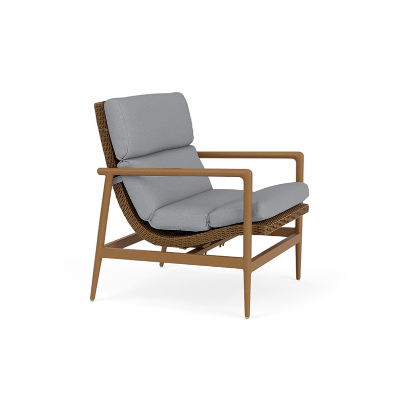 Cascade Outdoor Chair, Sandberg Pewter, Hickory