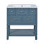 Ensemble de meuble-lavabo simple avec 5 tiroirs-1597104681