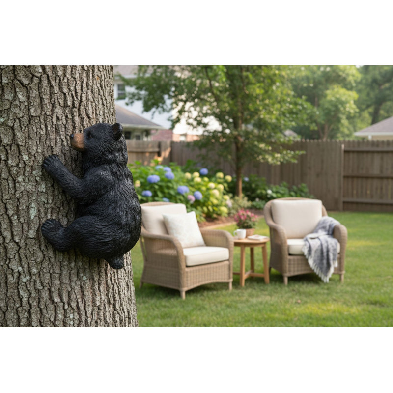 Décoration d'extérieur ours en forme d'ours suspendu