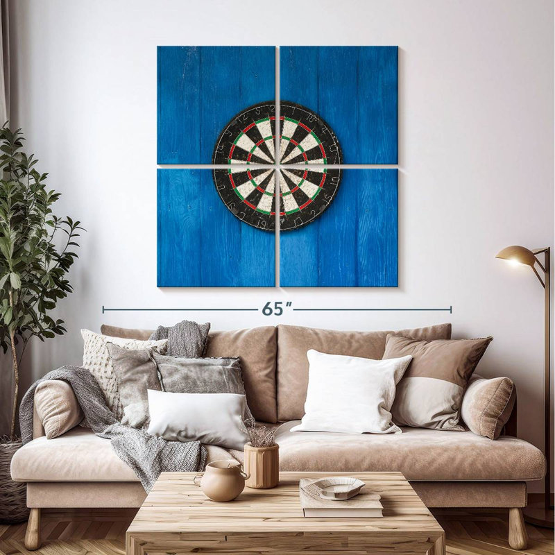 Dart Board, 45" H x 45" W