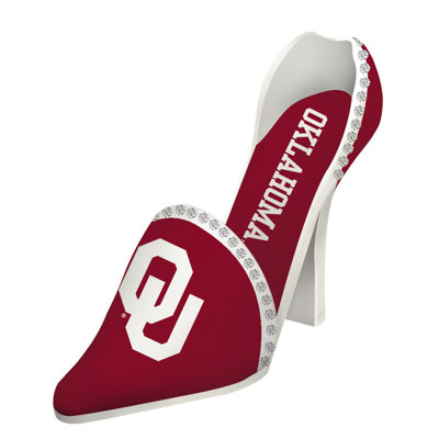 NCAA Tabletop Wine Bottle Rack in Red