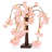 Cherry Blossom Tree Table Lamp with 24 Warm LEDs, 18.1" H