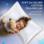 Plumes d'oie Royal et oreiller en duvet, lit blanc de qualité supérieure-91283487