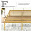 Structure de lit en acier Radley-351103990-354785991