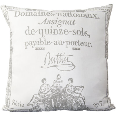  Cotton Throw Pillow