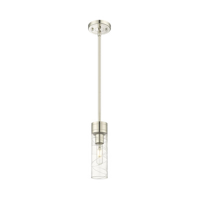Ballston - Maliyah - 1 Light 3" Stem Hung Mini Pendant with 8"H Shade
