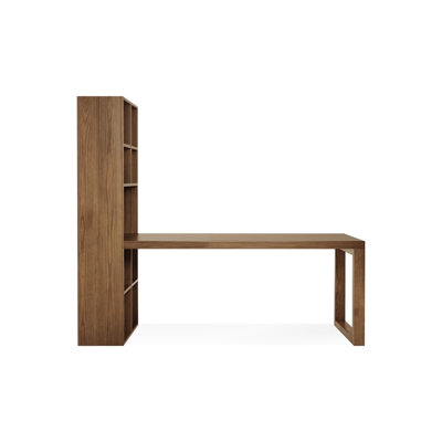 Bureaux rectangulaires en bois massif Burlywood