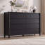 Commode 8 tiroirs H 55,1 po Hingham, commode en bois pour chambre à coucher et salon-1271568956