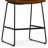 Danika Upholstered Vegan Faux Leather Contemporary Counter Stools with Footrest-1270972287-1270972284