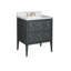 Santos 28" Center Single Bathroom Vanity with Vanity Top-1773910572