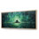 Green Yoga Bliss 2 - Art mural yoga
