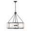 Hubbs 5 lumières Genry en noir mat Genry-86792538