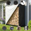 184.5 W x 84 D Metal Log Rack