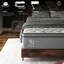 Matelas simple en mousse viscoélastique gélifiée rafraîchissant 10 pouces, relief, faible transfert de mouvement, eau, fonctionne avec base réglable, composition du matelas à ressorts gris et blanc-1626315060
