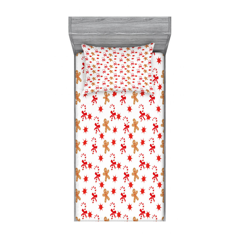 Microfiber Sheet Set, Twin XL Sheet Set with Fitted Sheet