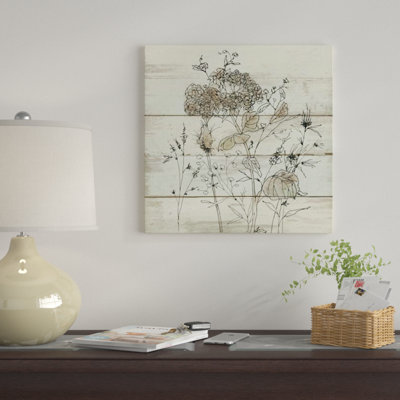 «Dried Flower Study II», impression sur toile