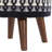 Solid Wood Accent Stool