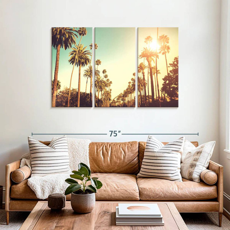 Kavia Sunny Palm Avenue, H 36 po x l 57 po