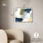 Décoration murale abstraite acrylique Moss Layers II par Art Remedy, prête à être accrochée-1047766814