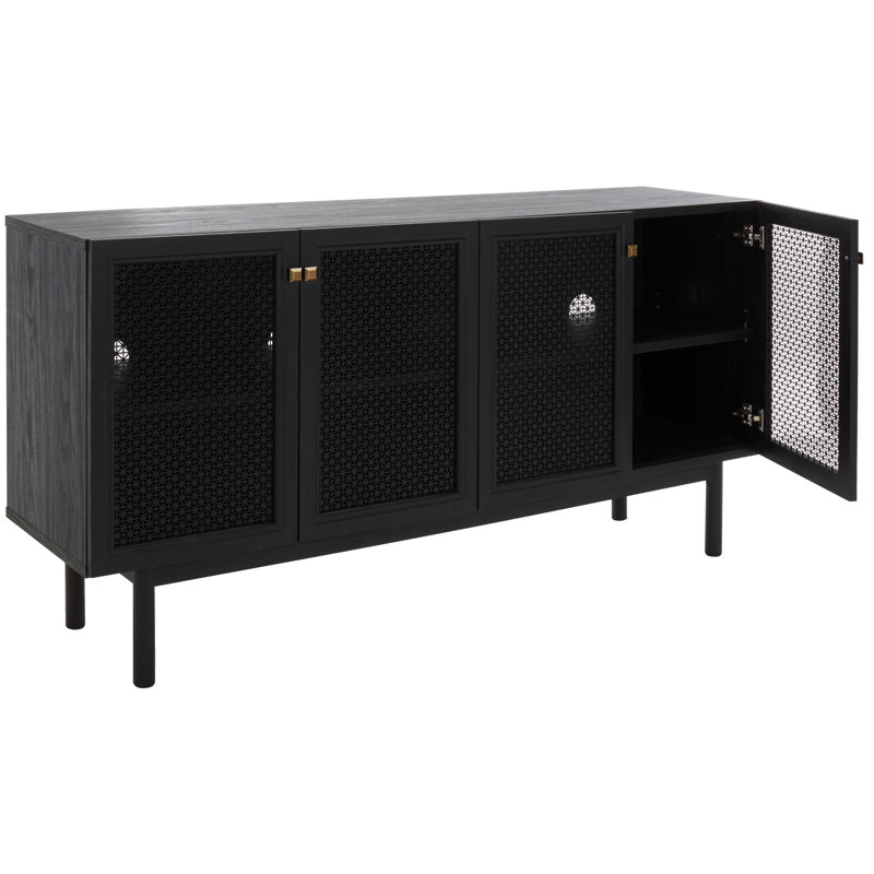 Keegan TV Stand for TVs up to 70", Black