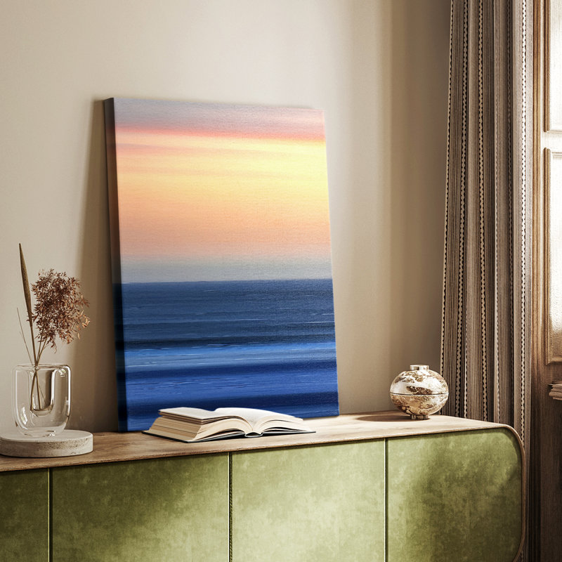 Coucher de soleil coucher de soleil I - galerie Cavas sur mesure, H 12 po x l 8 po