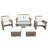 U-Style Patio Furniture Set-1055925429