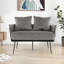 Ugarte 2 Seater Velvet Loveseat
