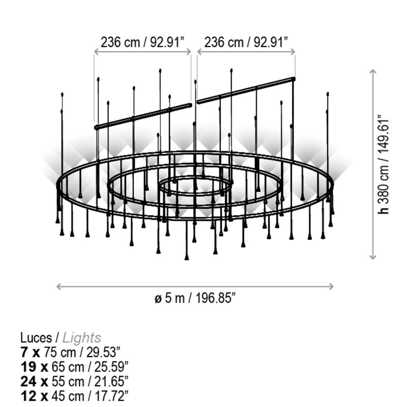 Skybell 62 - Light LED Pendant