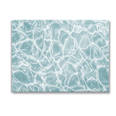 " Summer Water Ripples Wrapped Canvas " by Sisi And Seb