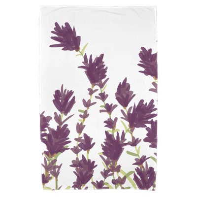Serviette de plage en microfibre lavande Slezak