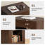 Table de bout en bois rustique-2021844395