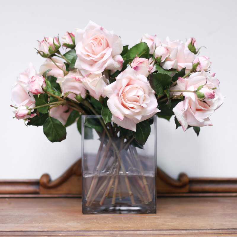 Arrangement floral rosé rose