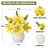 Artificial Tiger Lilies Flowers in Ceramic Vase-661661998