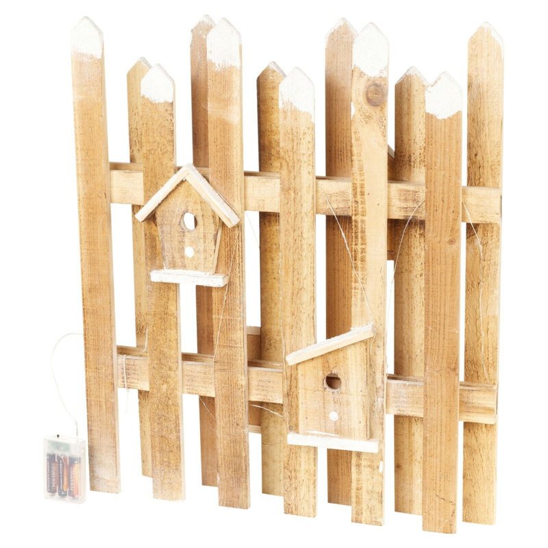 Christmas Decorative Accent, 20cm H x 90cm W x 2cm D